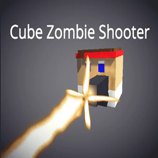 Cube Zombie Shooter Game Play